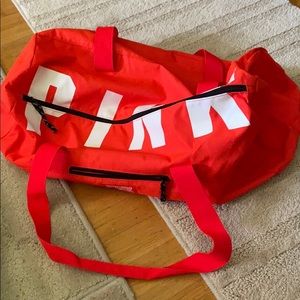 VS Pink duffel bag